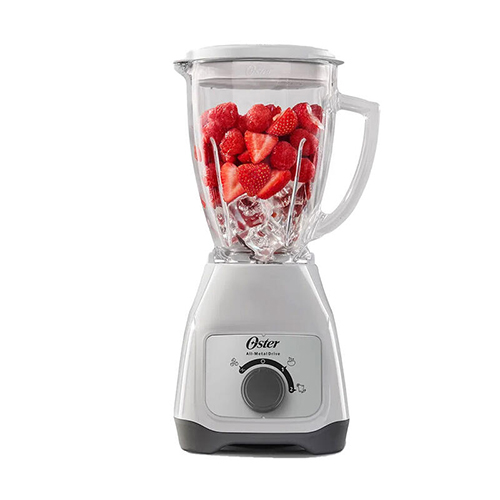 Oster 6 Cup 2 Speed - Pulse Blender - 4X More Durable Motor Blender - Glass Jar - 220 Volt 240 Volt 50 Hz