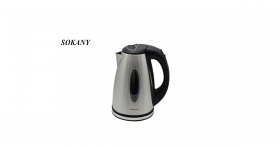 Sokany SDH-206 1.7 Liter Electric Kettle - Stainless Steel Body - 220-240 Volt 50 Hz