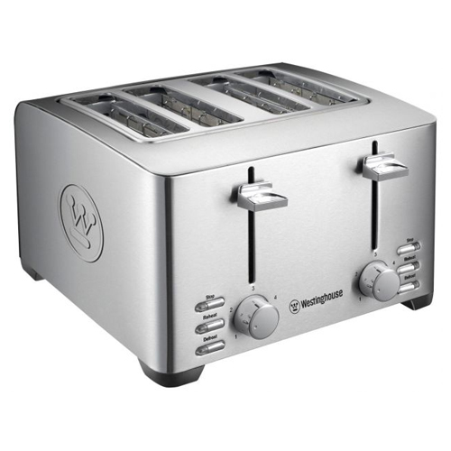 Westinghouse WKTT3012 220 volts 4 Slice toaster 220v 240 volts Stainless steel